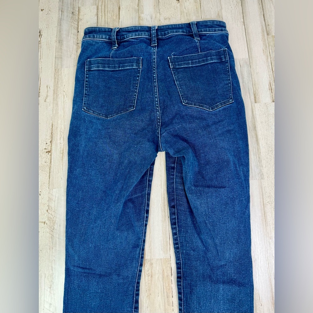 Gap High Rise Universal Legging Women Blue Jeans - Size 12/31 (32x28) - Picture 11 of 12
